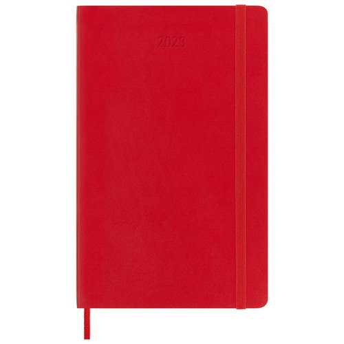 Ежедневник Moleskine Classic Soft Large, 400 стр, 130х210 мм, мягкая обложка, красный