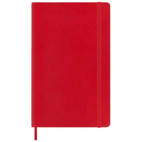Ежедневник Moleskine Classic Soft Large, 400 стр, 130х210 мм, мягкая обложка, красный