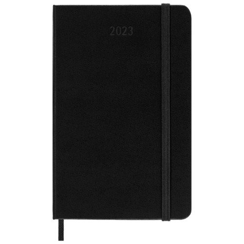 Еженедельник Moleskine Classic WKLY Pocket 144 стр 90x140 мм черный 500₽