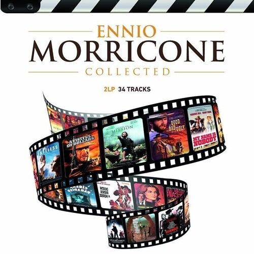 morricone ennio collected 2lp спрей для очистки lp с микрофиброй 250мл набор Виниловая пластинка Ennio Morricone - Ennio Morricone Collected 2LP
