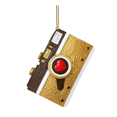 Новогоднее подвесное украшение Феникс-Презент Фотоаппарат, 6 х 4,2 х 1,2 см