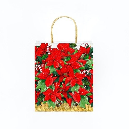 Пакет Cards for you and me НГ Пуансеттия большой 300₽