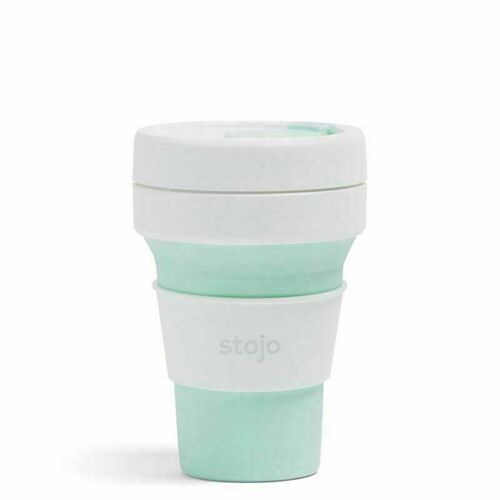цена Складной стакан Stojo Pocket Cup Mint, 355 мл