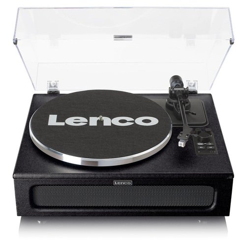 Виниловый проигрыватель Lenco LS-430 Black с 4 встроенными динамиками виниловый проигрыватель lenco ls 430 black