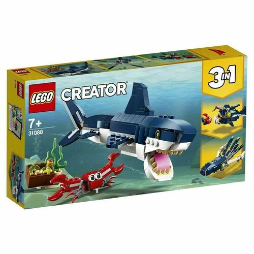 Конструктор LEGO Creator 31088 Обитатели морских глубин конструктор lego обитатели морских глубин 31088 creator 3 in 1