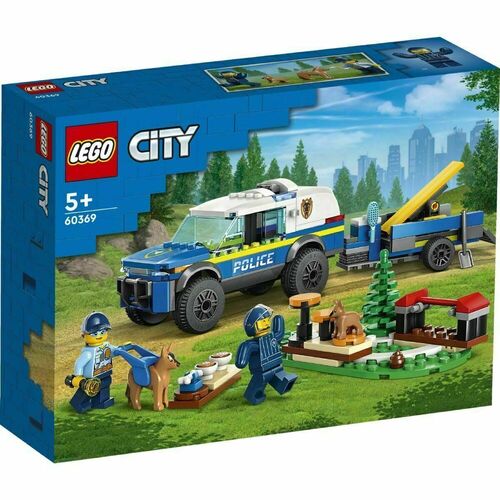 Конструктор LEGO City 60369 Дрессировка собак мобильной полиции сумки для детей lego кошелек city police cop