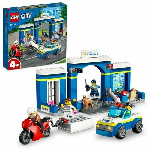 Конструктор LEGO City 60370 Полицейский участок Чейз конструктор lego city 60316 полицейский участок