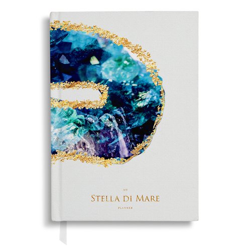 Ежедневник Stella di Mare Gemstone Blue, 176 листов, А5