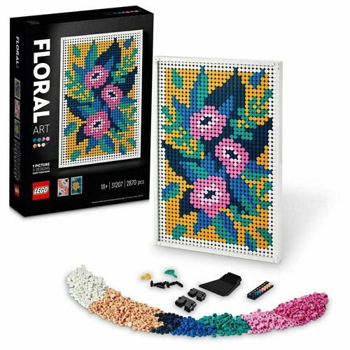 Конструктор LEGO Art 31207 Цветочное искусство