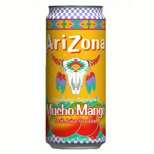 Напиток Arizona Mucho Mango Fruit Juice Cocktail, 340 мл напиток arizona rx enegry herbal tonic 680 мл