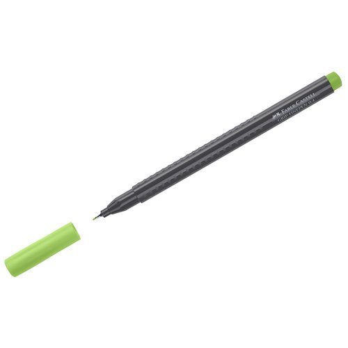 Капиллярная ручка Faber-Castell Grip Finepen, 0,4 мм, травяная зелень