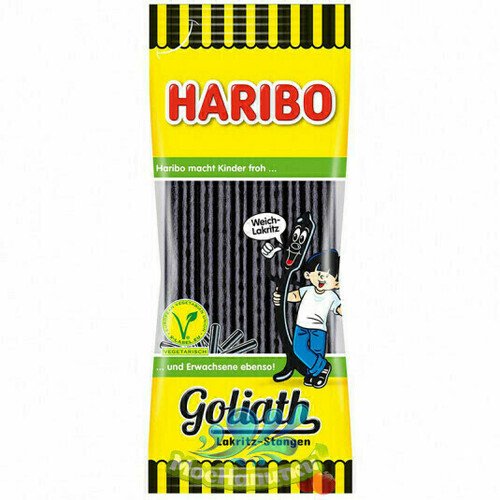 Мармелад Haribo Goliath Lakritz-Stangen, 125гр жевательные конфеты maoam haribo kracher 60 г