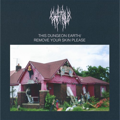 Виниловая пластинка Chat Pile – This Dungeon Earth / Remove Your Skin Please (Pink & Green Mix) LP dungeon lords steam edition