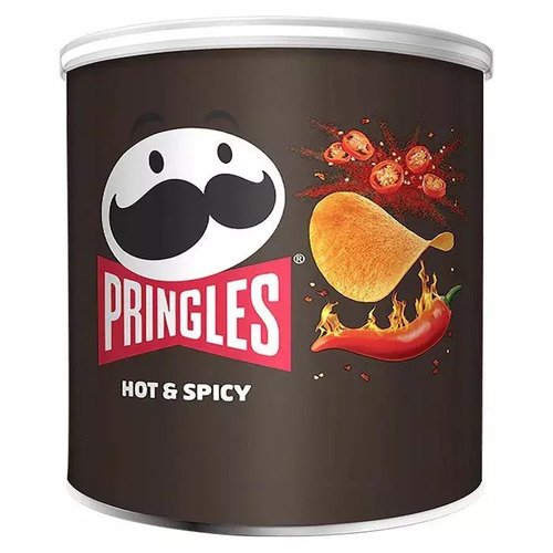 чипсы pringles barbeque 40 г Чипсы Pringles Hot & Spicy, 40 г