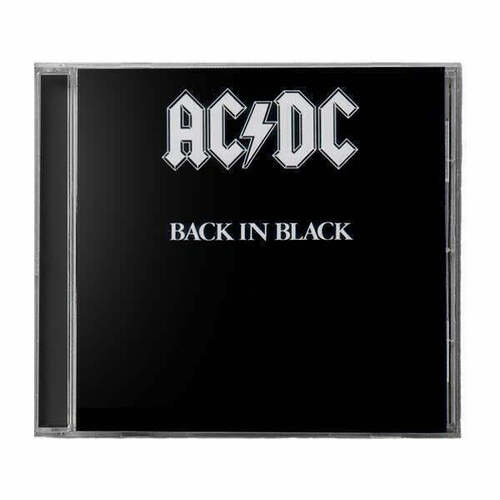AC/DC - Back In Black (Dj-pack) CD magic shark do what you love dream on dreamer beatiful natural case vape sticker back film skin for lost vape orion