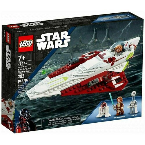конструктор lego star wars 75270 хижина оби вана кеноби Конструктор LEGO Star Wars 75333 Истребитель-джедай Оби-Вана Кеноби