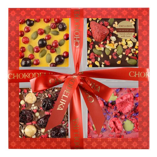 Подарочный набор Chokodelika Палитра вкусов 140 г 918₽