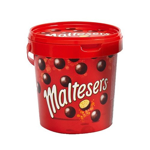Шоколадные шарики Maltesers пластиковом ведерке 440 г 1760₽