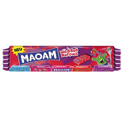 Жевательные конфеты Haribo Maoam Bloxx Wild Red Berries 220 г 360₽