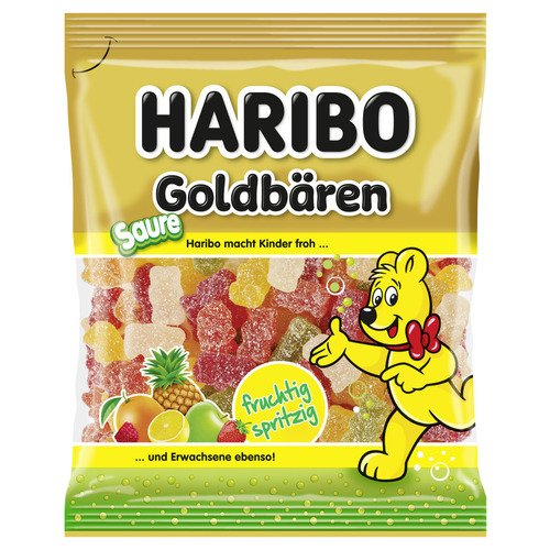 Жевательный мармелад Haribo Goldbaren Saure 175 г 306₽