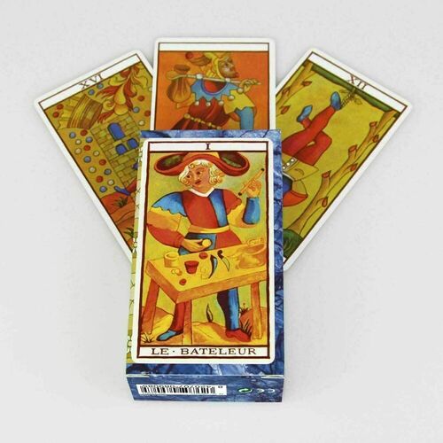 Heraclio Fournier. Таро марсельское. La Tarot de Marseille Tarot (78 карт, руководство по работе) марсельское таро 78 карт