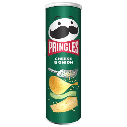 Чипсы Pringles Cheese & Onion, 165 г сухарики три корочки со вкусом семги и сыра 40г