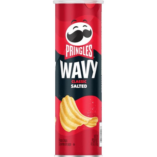 Чипсы Pringles Wavy Классик рифленые, 130 г чипсы lays 225г паприка рифленые