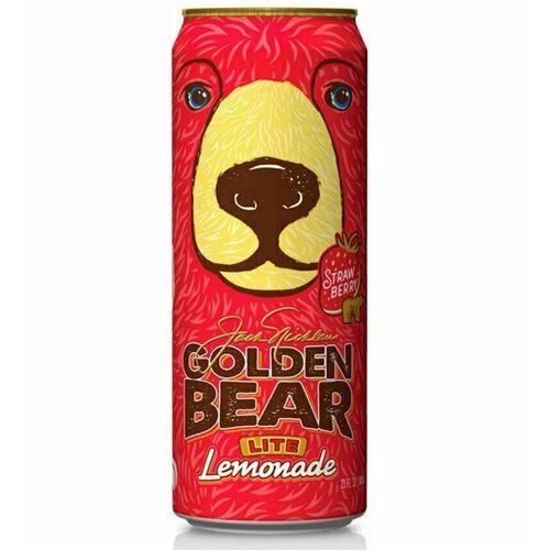 Напиток Arizona Golden Bear Lemonade with Strawberry, 680 мл цена и фото