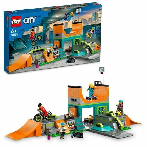 Конструктор LEGO City 60364 Городской скейт-парк конструктор lego city парковый трактор