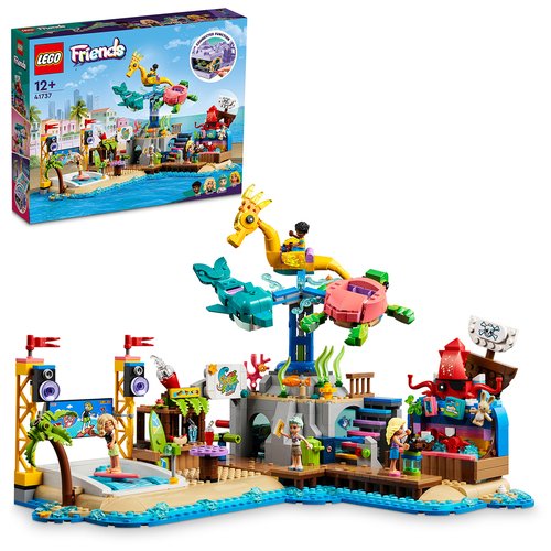 lego 5002113 friends пляжный гамак Конструктор LEGO Friends 41737 Пляжный парк приключений