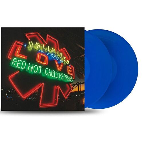 Виниловая пластинка Red Hot Chili Peppers – Unlimited Love (Blue Translucent) 2LP виниловая пластинка warner red hot chili peppers – unlimited love 2lp clear vinyl