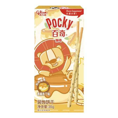 Палочки Pocky Lion банановый пудинг 35 гр 180₽