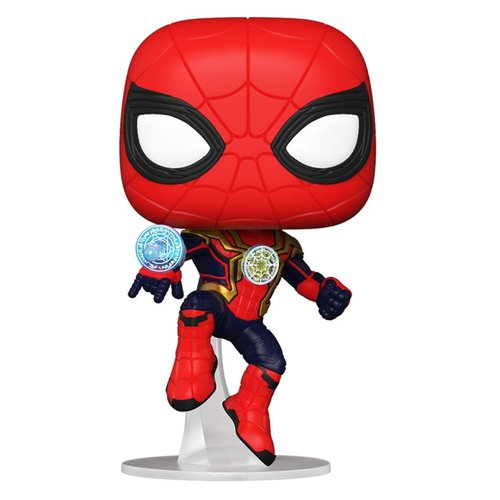 Фигурка Funko POP! Spider-Man: No Way Home. Spider-Man (Integrated Suit) фигурка funko pop bobble marvel spider man no way home spider man finale suit 67610
