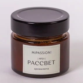 Свеча парфюмированная в банке MiPASSiON Рассвет, 100 мл