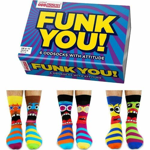 Носки Funk You!, 3 пары, размер 39-46