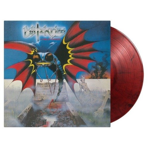 цена Виниловая пластинка Blitzkrieg – A Time Of Changes (Red & Black Mixed) LP