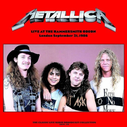 Виниловая пластинка Metallica - Live At The Hammersmith Odeon (London September 21, 1986) (Red) LP