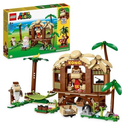 цена Конструктор LEGO Super Mario 71424 Дом на дереве Донки Конга