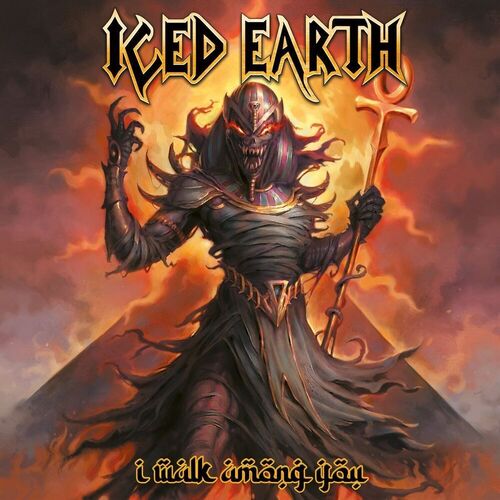 Виниловая пластинка Iced Earth – I Walk Among You (Red [Brick Red] / Yellow / Orange Splatter) EP