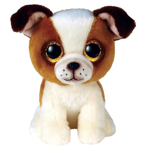 Мягкая игрушка TY Beanie Boo's собачка Хьюго, 15 см мягкая игрушка брелок ty beanie boo s коричневая собачка zuzu 10 см