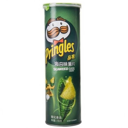 Чипсы Pringles Spicy Морские водросли, 110 г чипсы pringles сыр туба 110 г