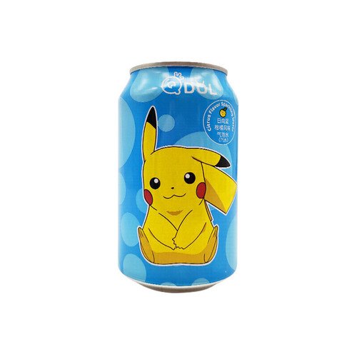 Газированный напиток QDOL Pokemon со вкусом Цитруса, 330 мл газированный напиток чупа чупс дыня крем 250 мл