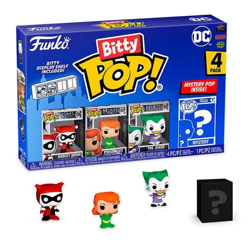 Набор фигурок Funko Bitty POP DC Comics - Harley Quinn 4 шт 2093₽