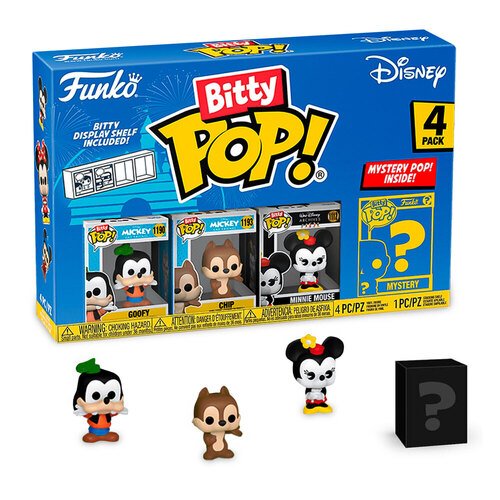 Набор фигурок Funko Bitty POP Disney Classics - Goofy 4 шт 1568₽