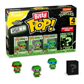 Набор фигурок Funko Bitty POP: TMNT - 8-Bit, 4 шт