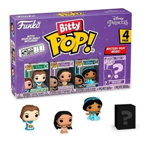 Набор фигурок Funko Bitty POP: Disney Princess - Belle, 4 шт