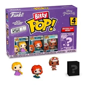 Набор фигурок Funko Bitty POP: Disney Princess - Rapunzel, 4 шт