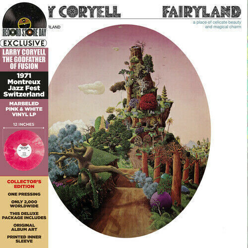 Виниловая пластинка Larry Coryell – Fairyland (Pink & White Marbled) LP виниловая пластинка richard wright – wet dream blue marbled lp