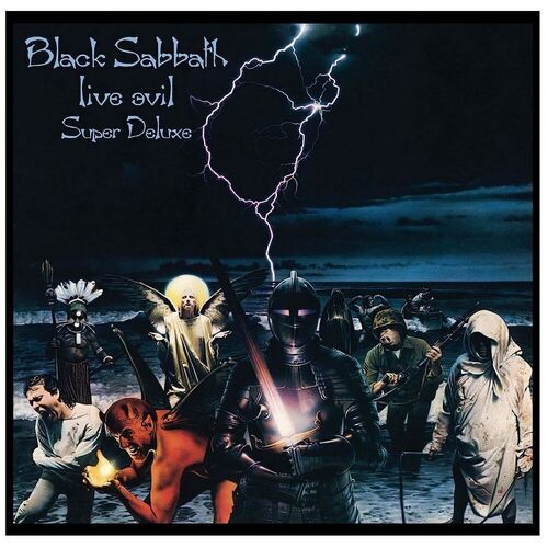 black sabbath live evil box 4lp 2023 black super deluxe box limited виниловая пластинка Виниловая пластинка Black Sabbath – Live Evil Super Deluxe 4LP