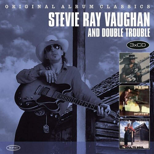 Stevie Ray Vaughan And Double Trouble – Original Album Classics 3CD stevie ray vaughan and double trouble hoodie vintage 80s blues rock band retro design men s winter sweatshirt